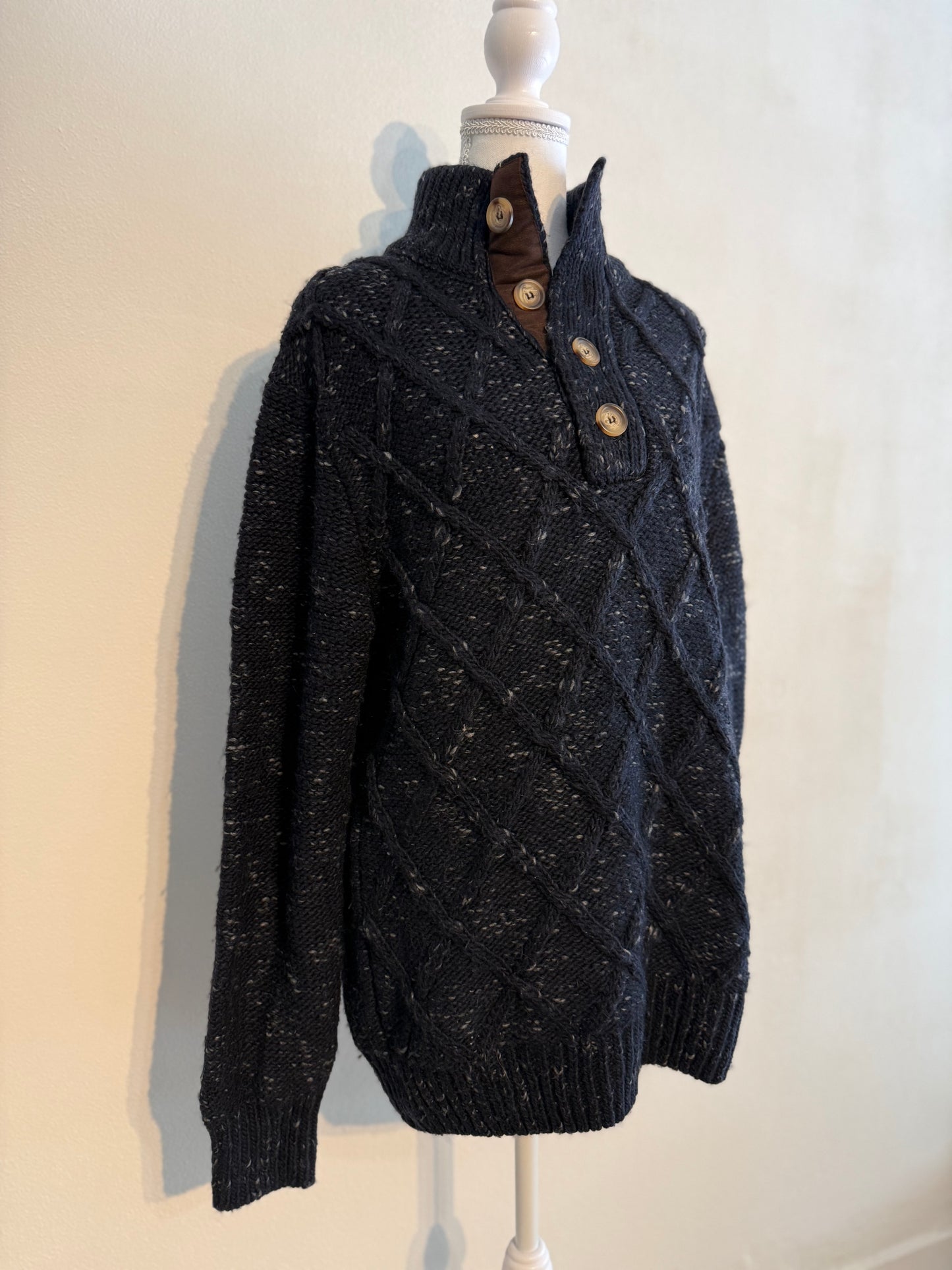 Maglione Esprit blu con bottoni