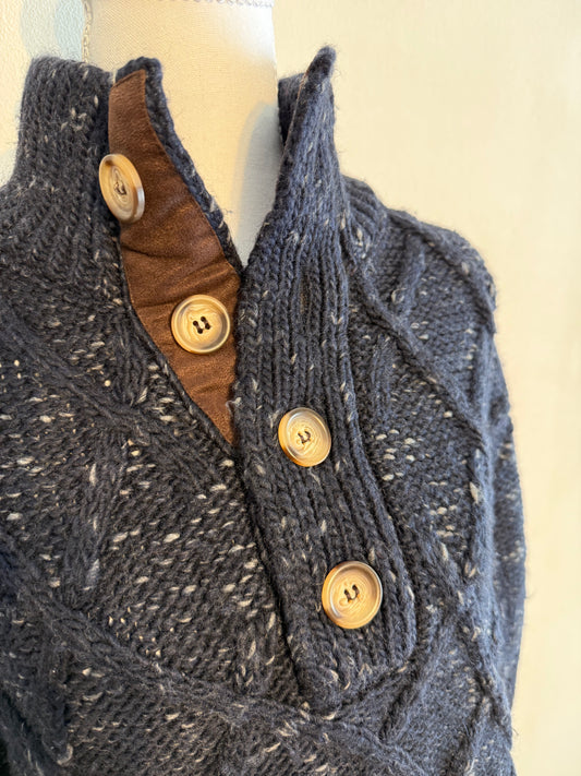 Maglione Esprit blu con bottoni