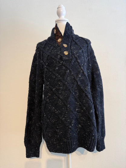 Maglione Esprit blu con bottoni